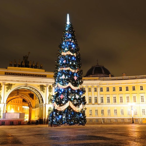 Новогодняя прогулка по Петербургу