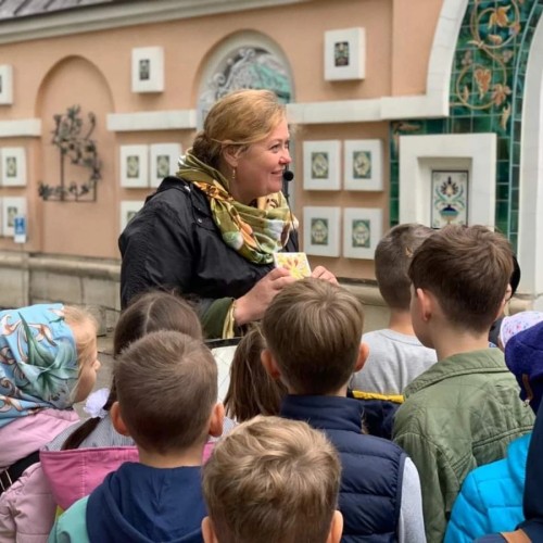 Переделкино с местным жителем и членом Союза писателей