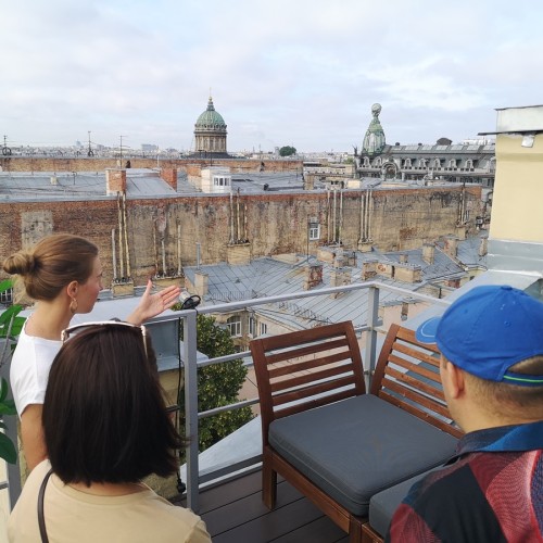 По Питеру — нескучно! Обзорная экскурсия и подъём на крышу