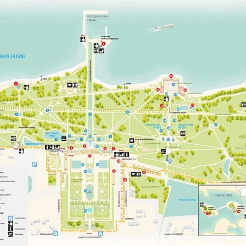 Фонтаны Петергофа для детей и их родителей