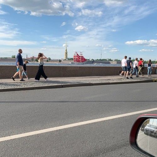 Трансфер из аэропорта Пулково (или обратно) с путевой экскурсией