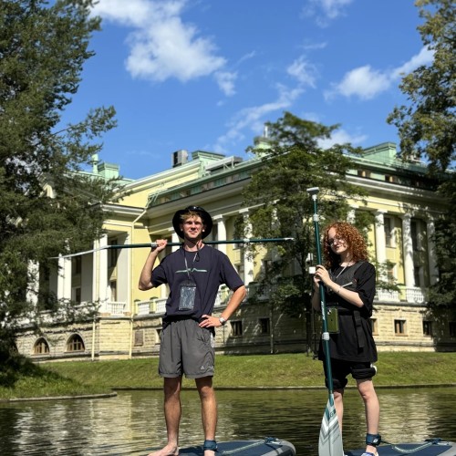 Сап-прогулка по Каменному острову