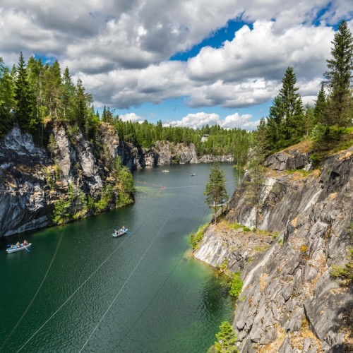 Из Петербурга — в Рускеалу, сердце Южной Карелии