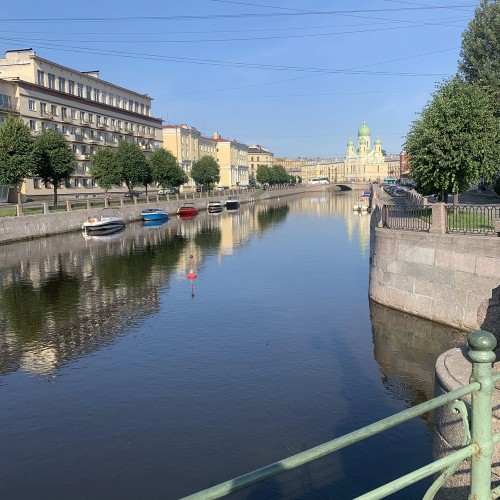 На катере по рекам и каналам Санкт-Петербурга