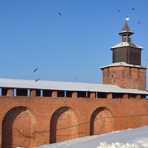 Величественный Нижегородский кремль