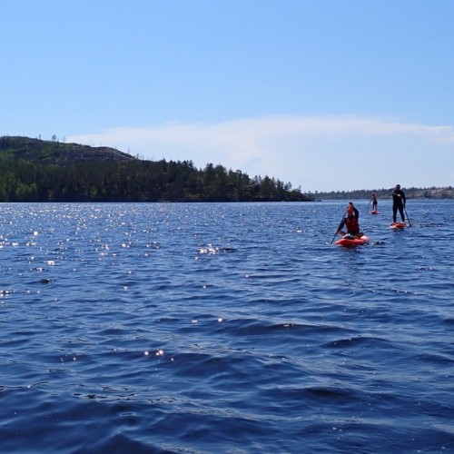 По карельским водоёмам на сапах