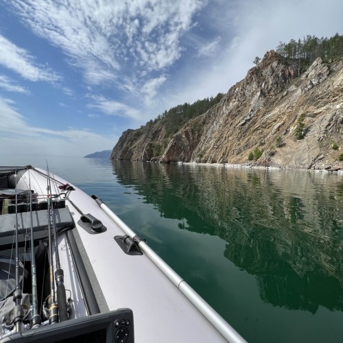 Экстрим-экспедиция на лодке вокруг Ольхона и рыбалка на Байкале только для вас