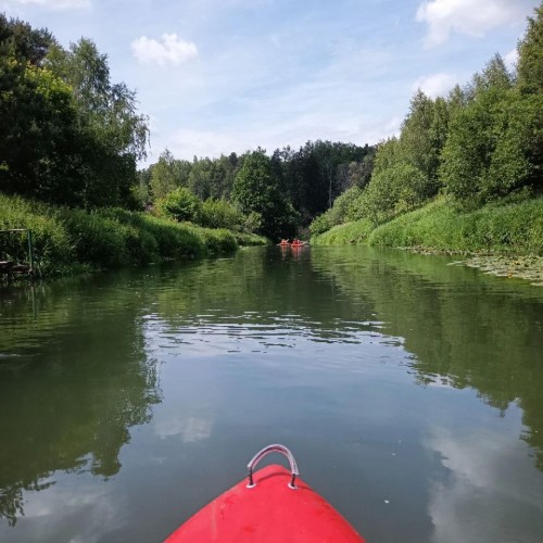 Первый раз с веслом в руках: лёгкий сплав по реке Воре (всё включено)
