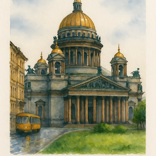 Мастер-класс по живописи в таинственном подвале петербургского дома