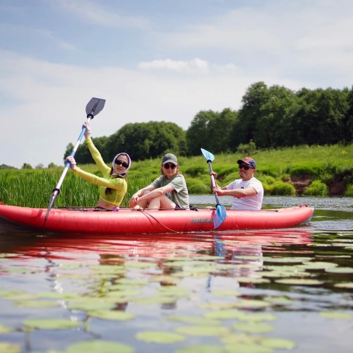 Экспресс-перезагрузка на реке Угре: сплав на байдарках