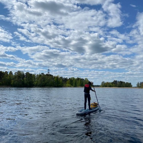 Выходные-перезагрузка на реке Луга: сплав на сапах в мини-группе (съёмка включена)