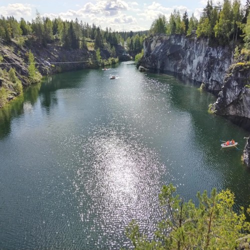 Камерная экскурсия в «Рускеалу» (с опцией поездки на ретропоезде)