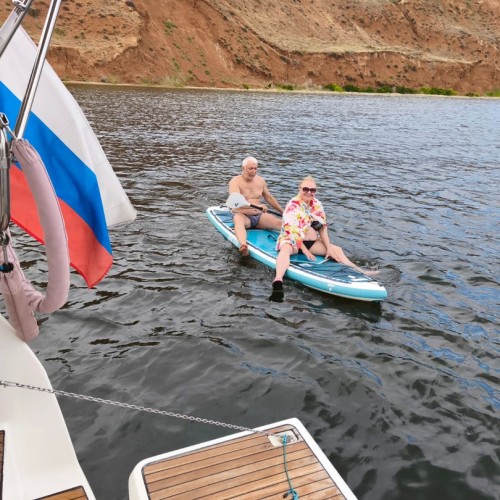 Волгоградское море: по Нижней Волге под парусами