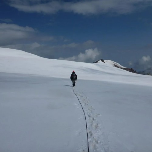 Покорение Казбека со стороны Северной Осетии