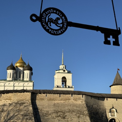 Прогулка по Пскову на закате дня