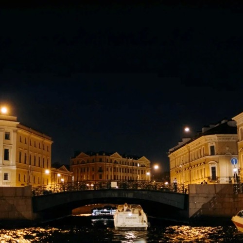 К разведённым мостам Петербурга — через порт