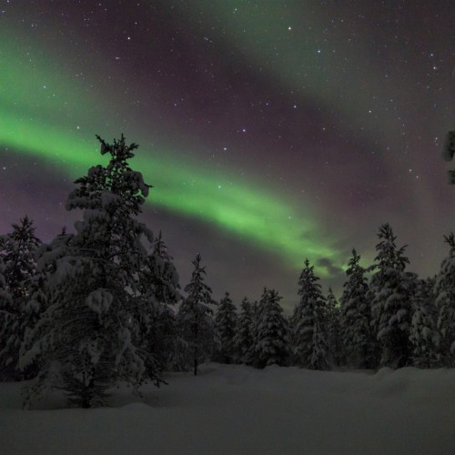 Фотоохота за северным сиянием
