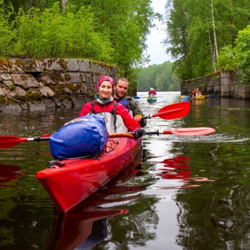 Сплав-перезагрузка на каяках в парке «Монрепо»