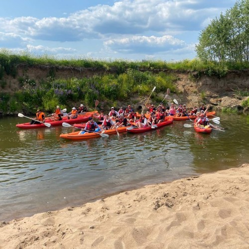 Выходные-перезагрузка на реке Шерне: сплав на байдарках (всё включено)