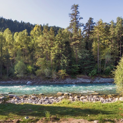 Домбай и Архыз: треккинг налегке с проживанием в гостинице