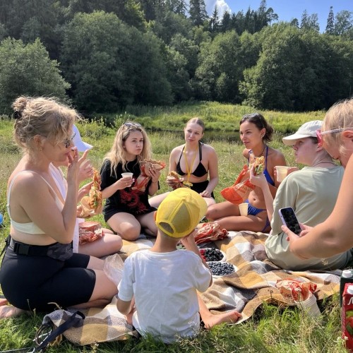 Сап-терапия среди каньонов реки Оредеж
