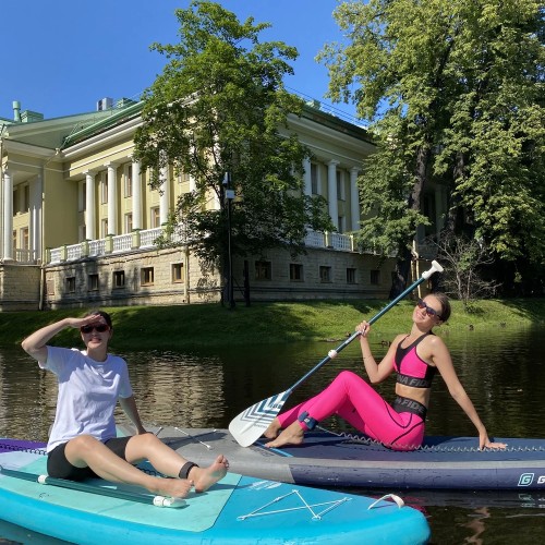 Сап-прогулка по Каменному острову