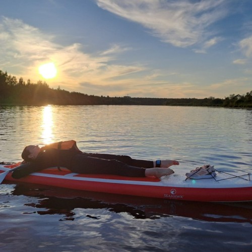 Сап-прогулка по озеру Лахтинский Разлив