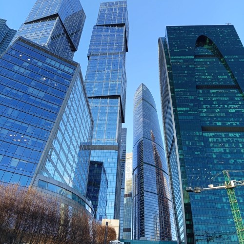 Путешествие к небоскрёбам Москвы-Сити по реке на аквабусе