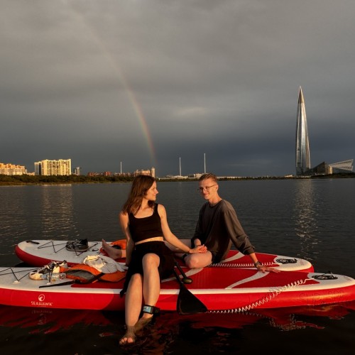 Сап-прогулка по озеру Лахтинский Разлив