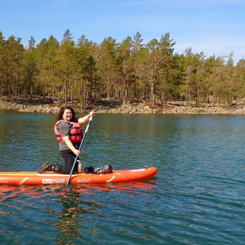 По карельским водоёмам на сапах