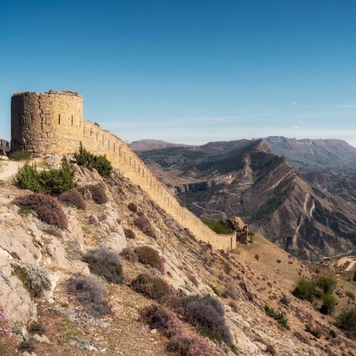 Салтинская теснина, Гамсутль и Чохские террасы