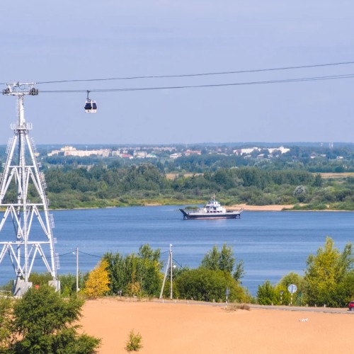 Нижний Новгород на двухэтажном автобусе с аудиогидом