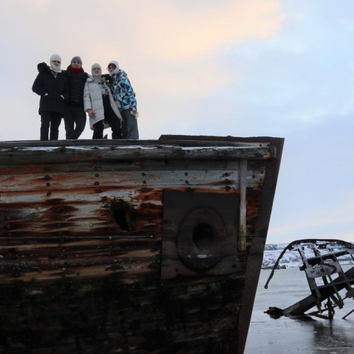 Снежная сказка за полярным кругом: Мурманск и Териберка