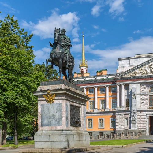 Огни вечернего Петербурга