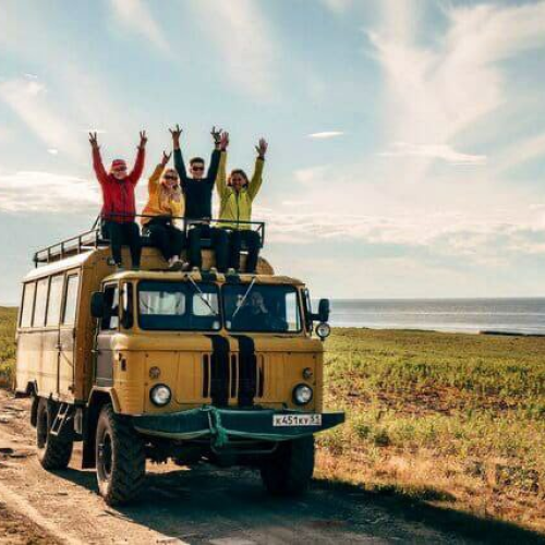 Заповедная территория: к океану на гигантской машине с проживанием в кемпинге