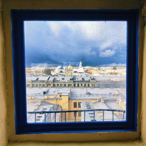 Панорама исторического Петербурга: на башню МПВО с чаепитием