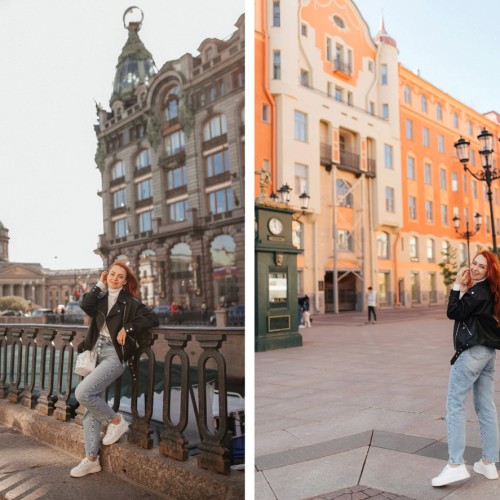 Экспресс-фотопрогулка по Дворцовой площади и окрестностям