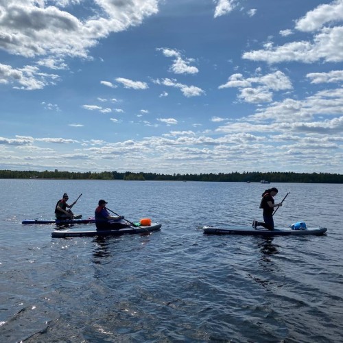 Выходные-перезагрузка на реке Луга: сплав на сапах в мини-группе (съёмка включена)