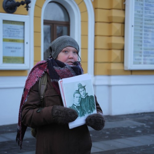Нижний Новгород с женским лицом