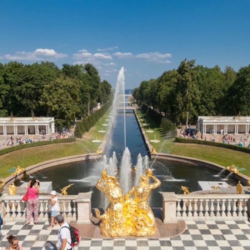 Фотоэкскурсия «Петергоф — столица фонтанов»