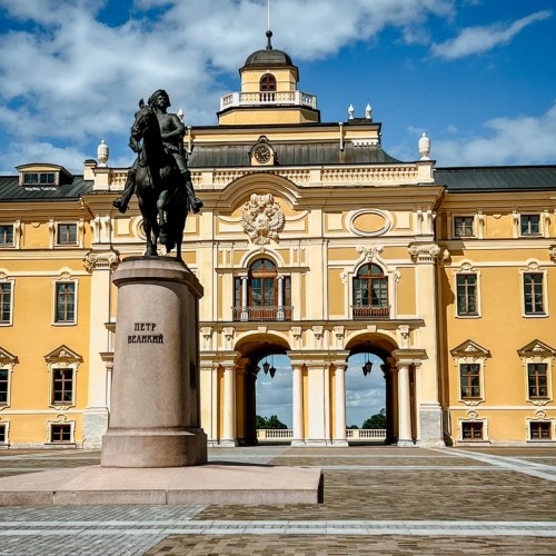 Константиновский дворец в Стрельне (из Петербурга)