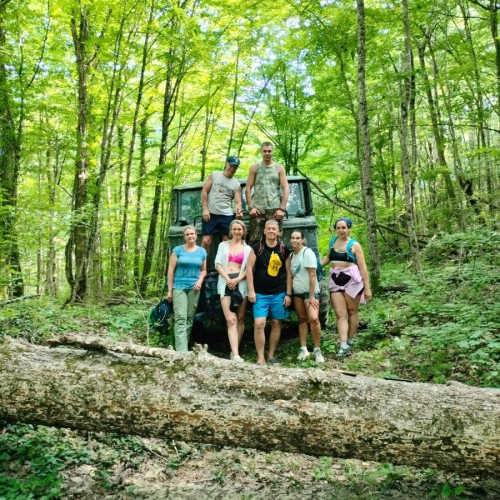 Поход с палатками и автосопровождением через горы в Геленджик