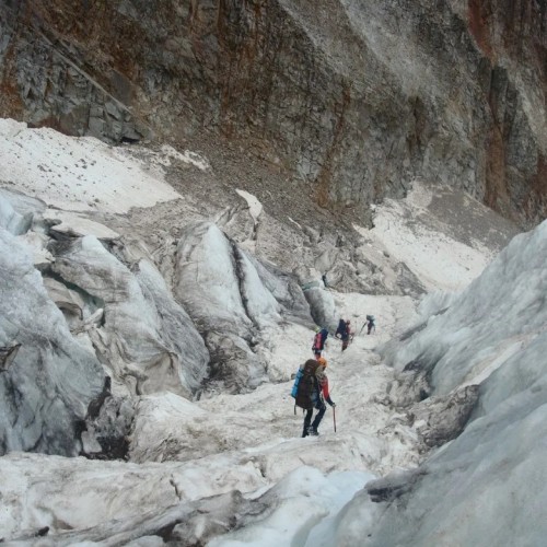 Покорение Казбека со стороны Северной Осетии