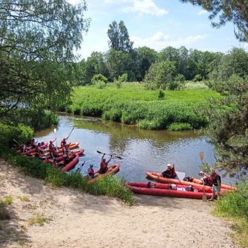 Выходные-перезагрузка на реке Шерне: сплав на байдарках (всё включено)