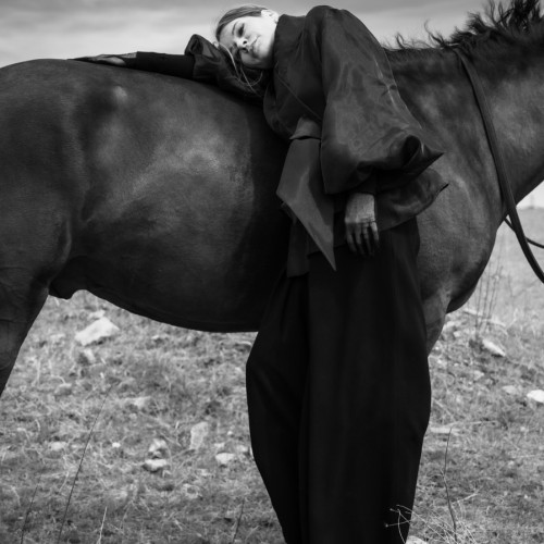 Фотопроект с лошадьми в стиле VOGUE — в Кисловодске