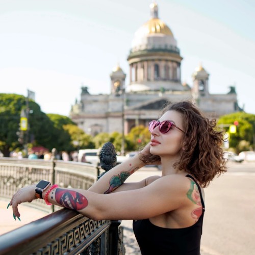 Экспресс-фотосессия в центре Петербурга