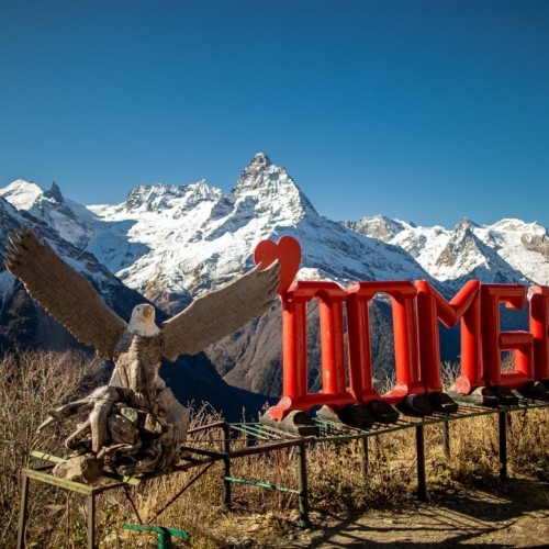 Прогулки по Домбаю: треккинги налегке к ущельям, горам и озёрам