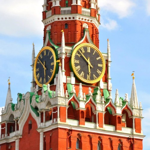 Московский Кремль с гидом-историком