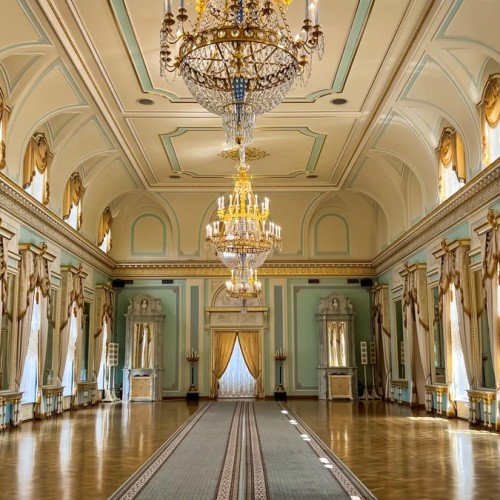 Константиновский дворец в Стрельне (из Петербурга)