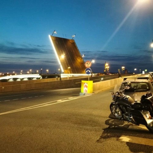 Мотопрогулка по городу на берегах Невы!